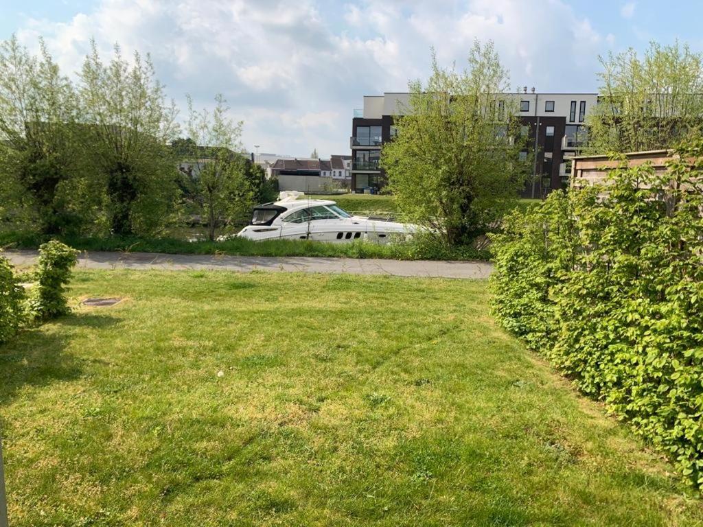Residentie Pelikaan - Nice View On The Leie Deinze Bagian luar foto